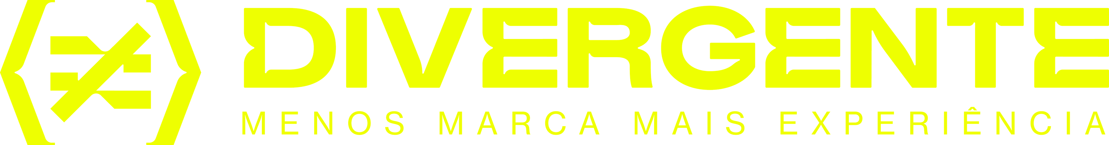 Divergente — menos marca, mais experiência